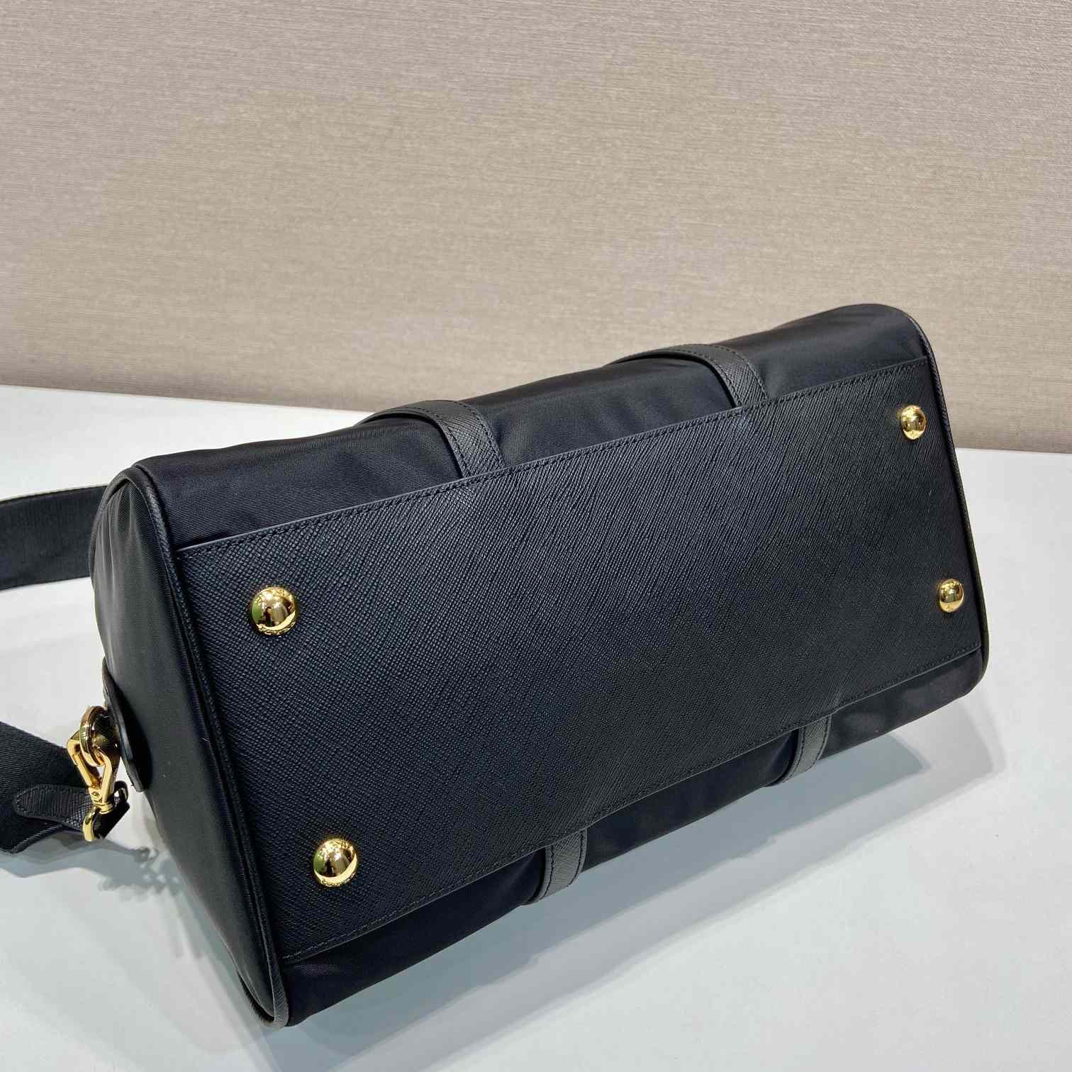 Prada Re-Edition 1978 Medium Re-Nylon And Saffiano Leather Top-handle Bag - FashionPlug