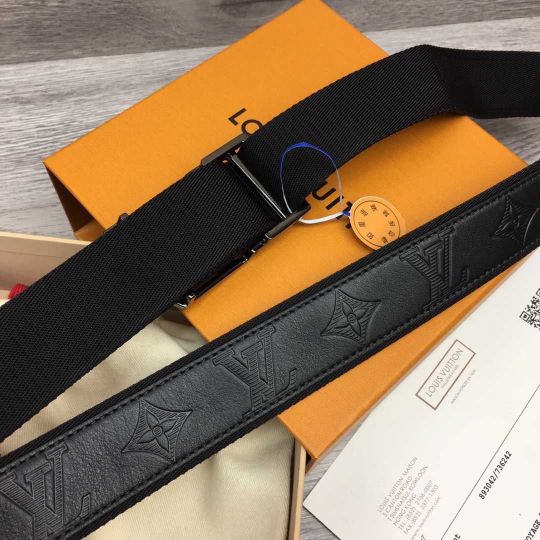 Louis Vuitton Monogram Belt  35mm - FashionPlug