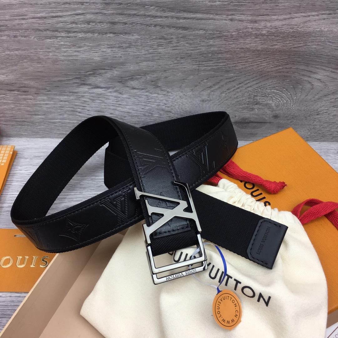 Louis Vuitton Monogram Belt  35mm - FashionPlug
