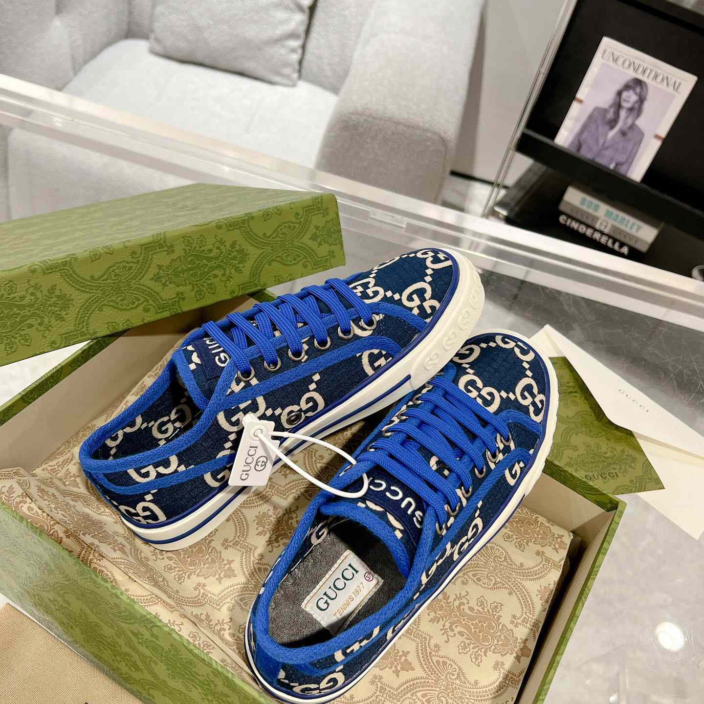 Gucci Men's Gucci Tennis 1977 Sneaker - FashionPlug