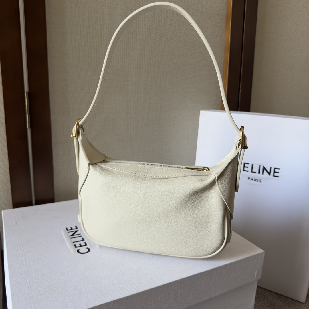 Celine Mini Romy In Supple Calfskin - FashionPlug