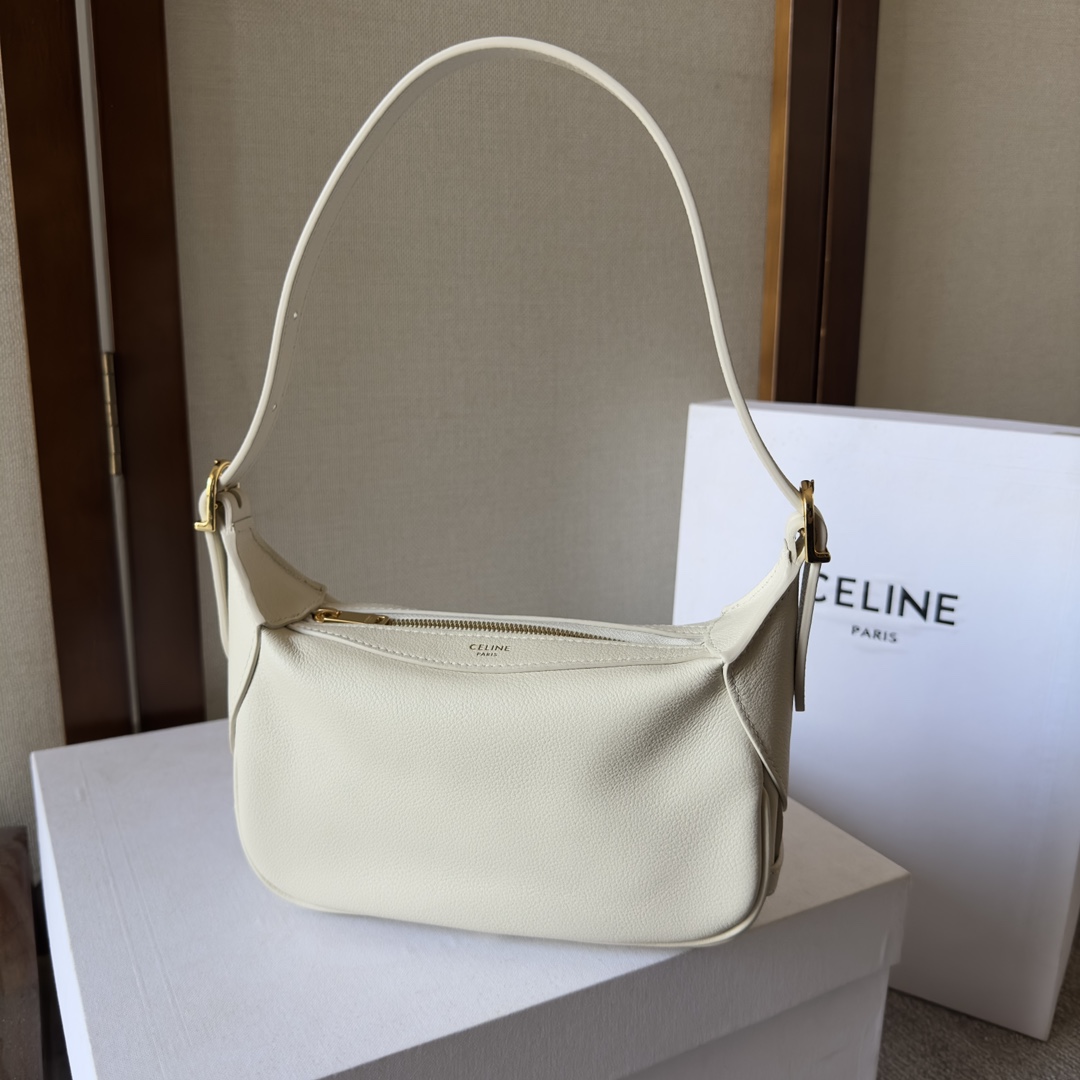 Celine Mini Romy In Supple Calfskin - FashionPlug