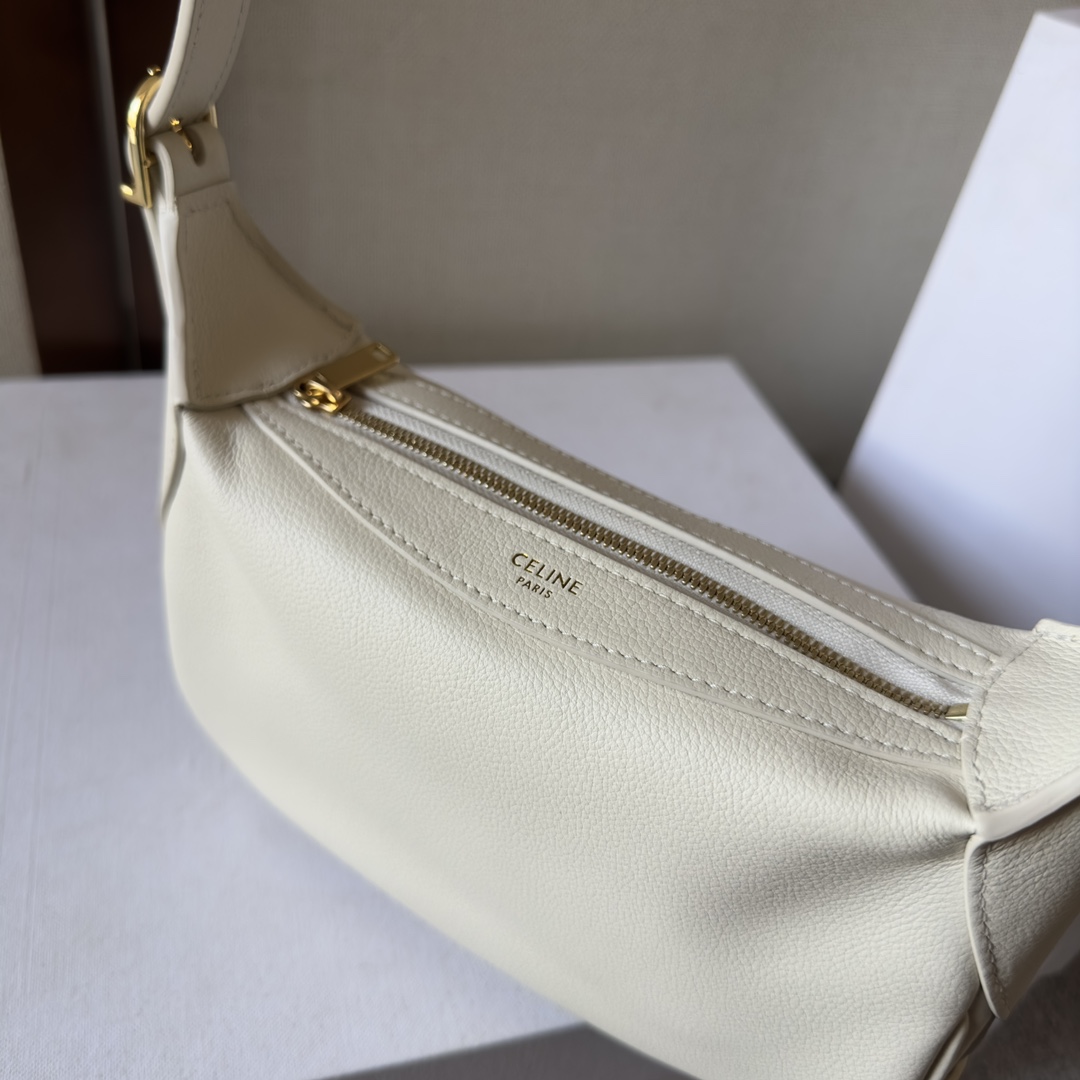 Celine Mini Romy In Supple Calfskin - FashionPlug