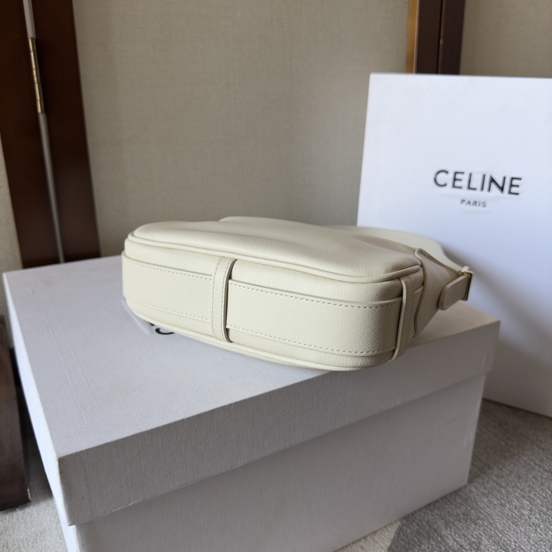 Celine Mini Romy In Supple Calfskin - FashionPlug