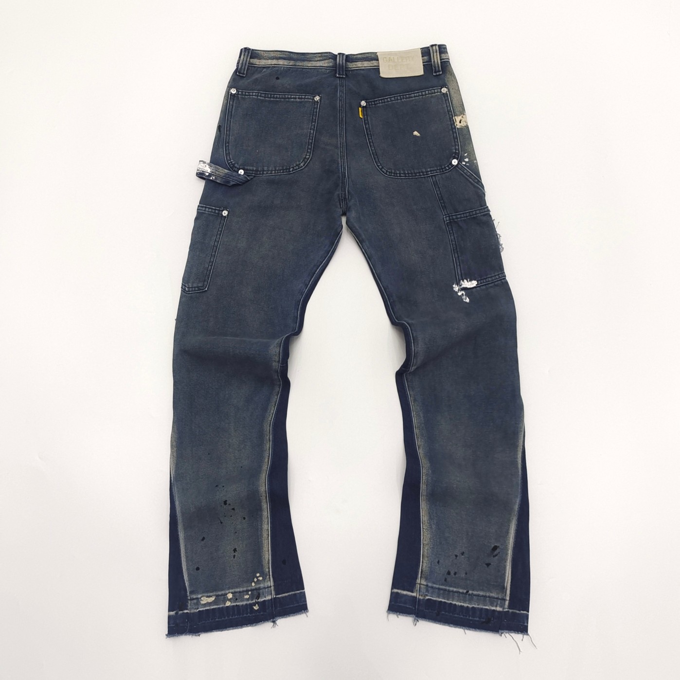 Gallery Dept Paint-splatter Detail Jeans - FashionPlug