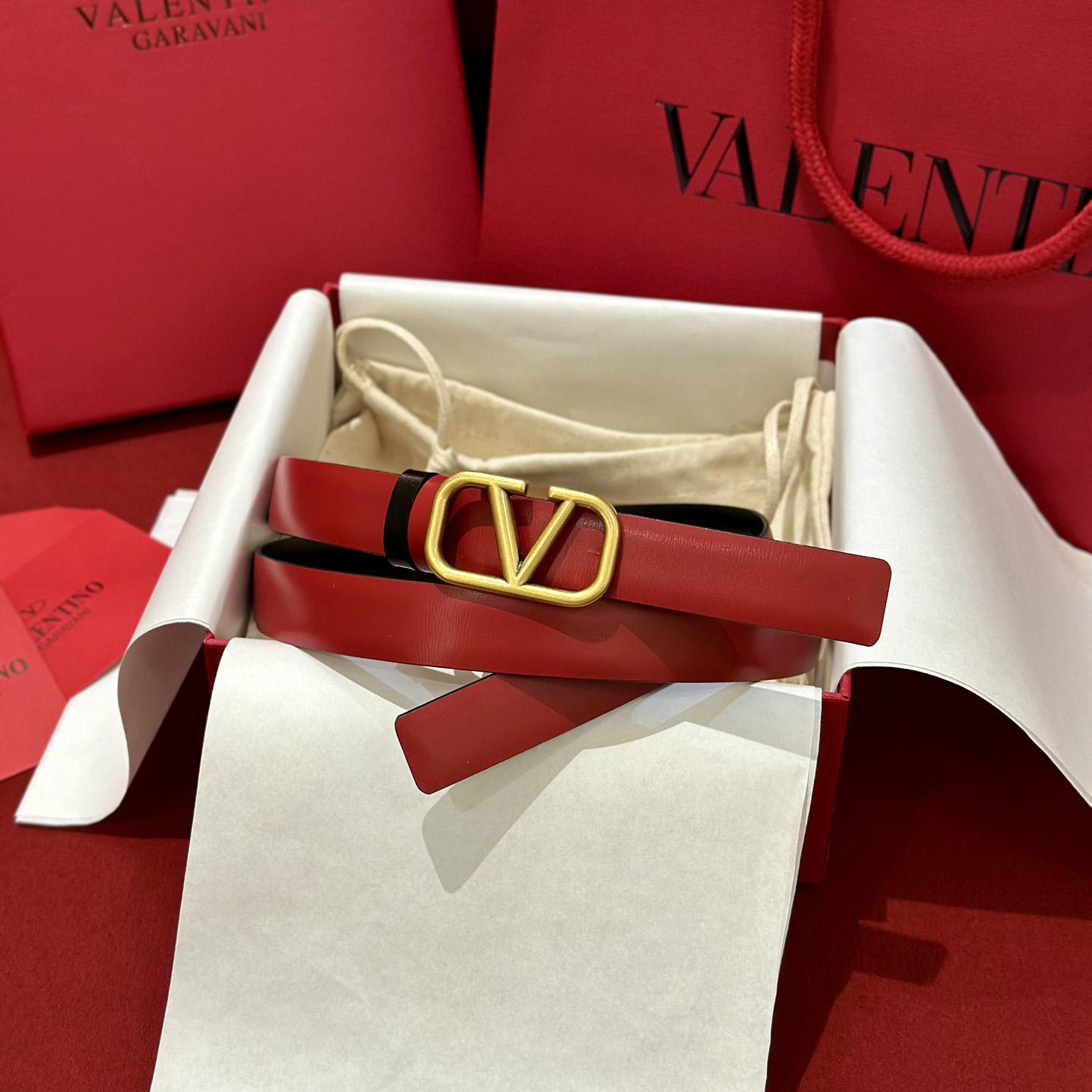 Valenti VLogo Reversible Belt   20mm - FashionPlug