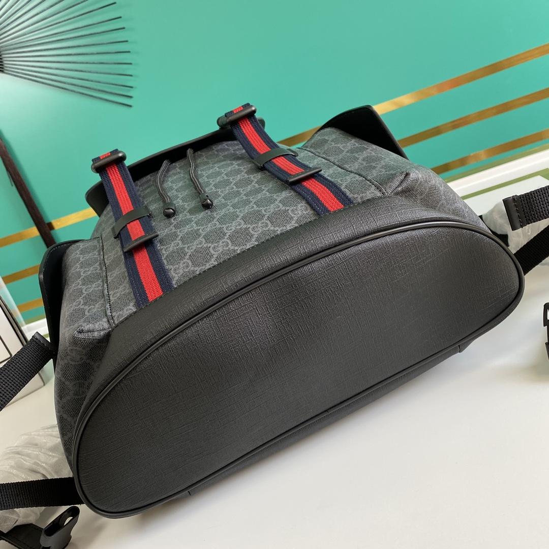 Gucci GG Black Backpack - FashionPlug