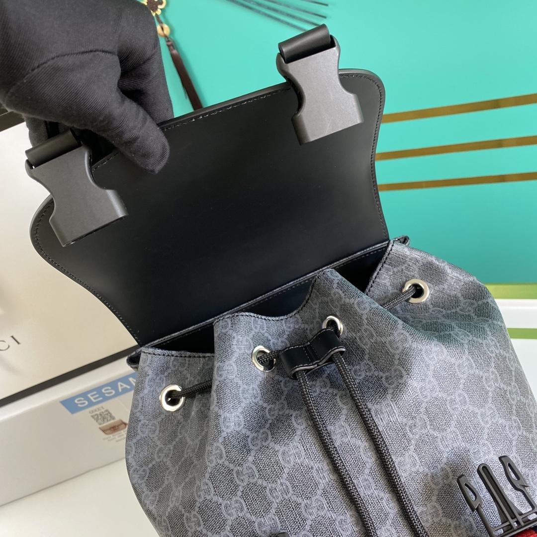 Gucci GG Black Backpack - FashionPlug