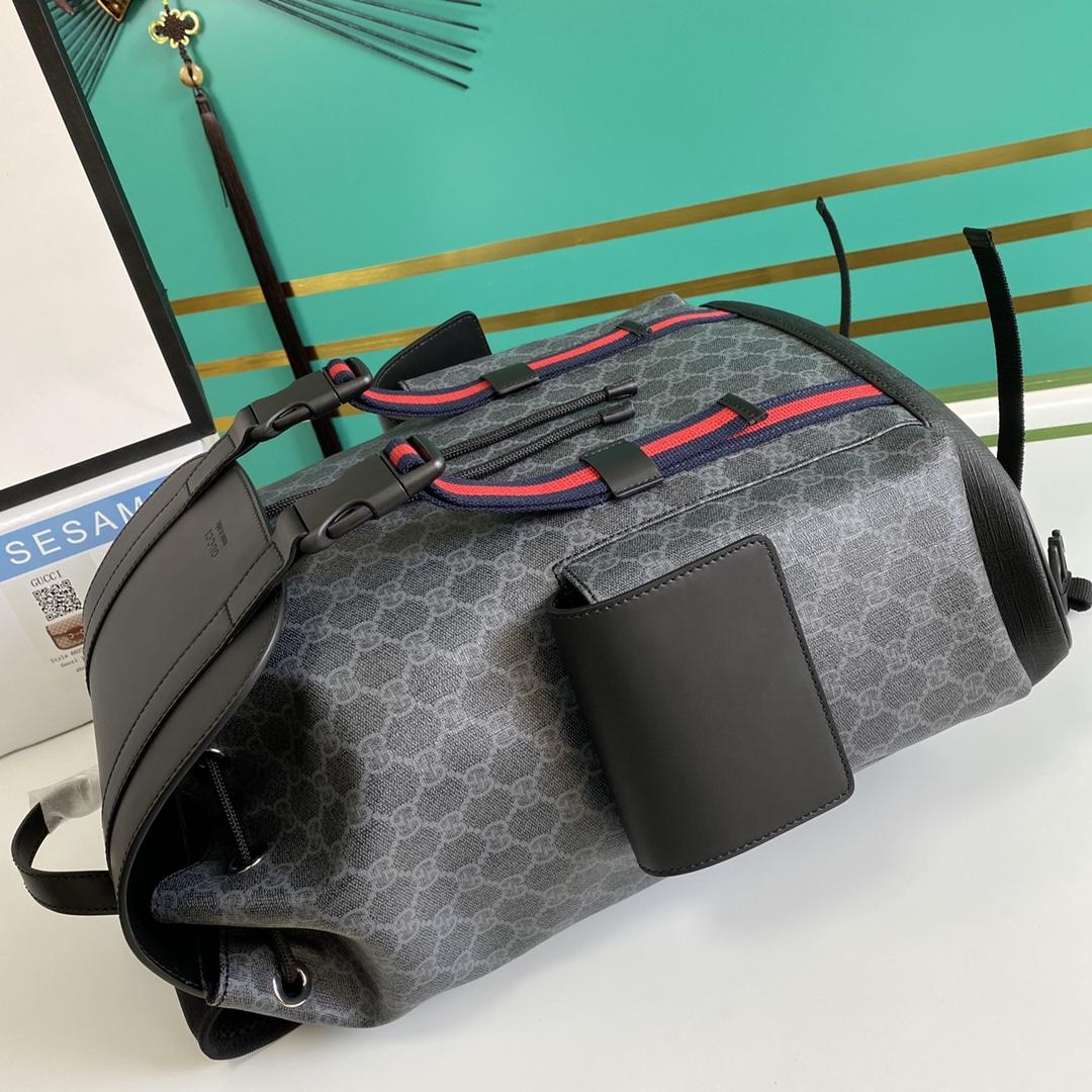 Gucci GG Black Backpack - FashionPlug