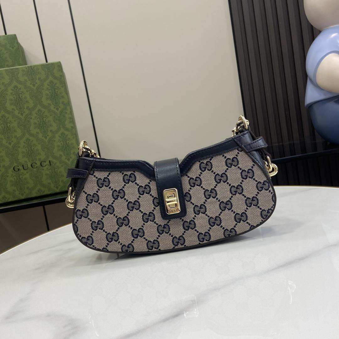Gucci Moon Side Mini Shoulder Bag - FashionPlug