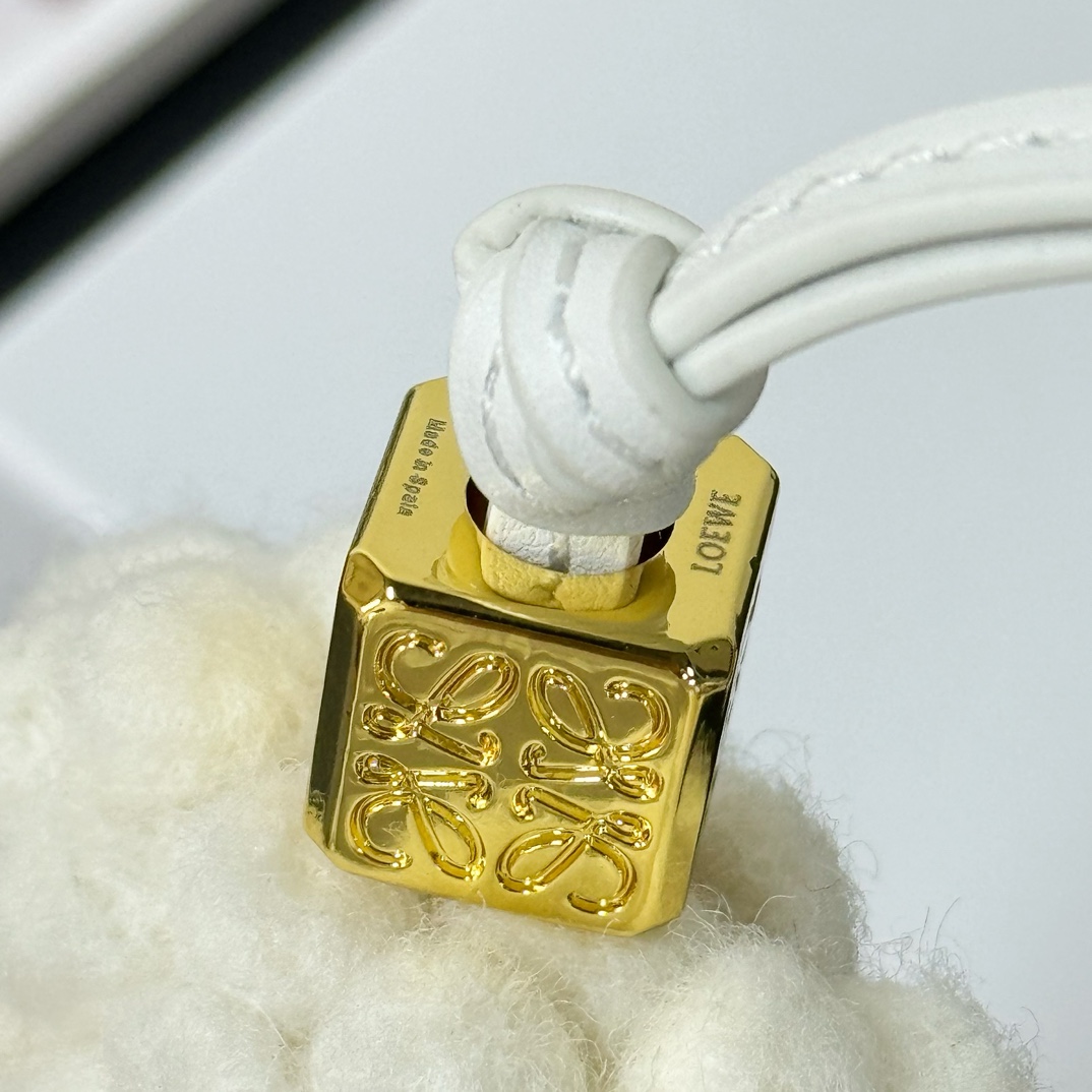 Loewe Sheep charm In Felt And Calfskin - FashionPlug
