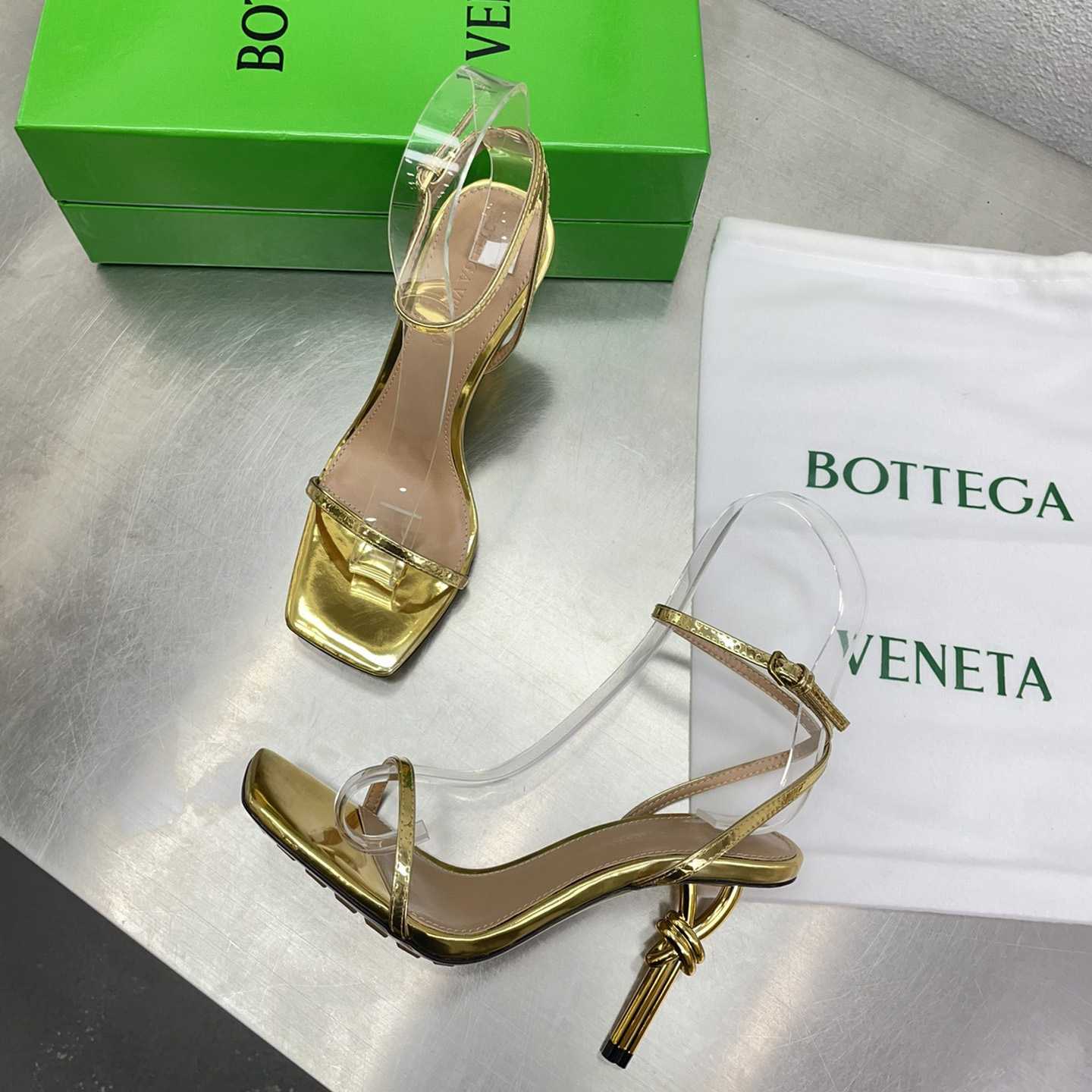 Bottega Veneta Knot Sandal   - FashionPlug