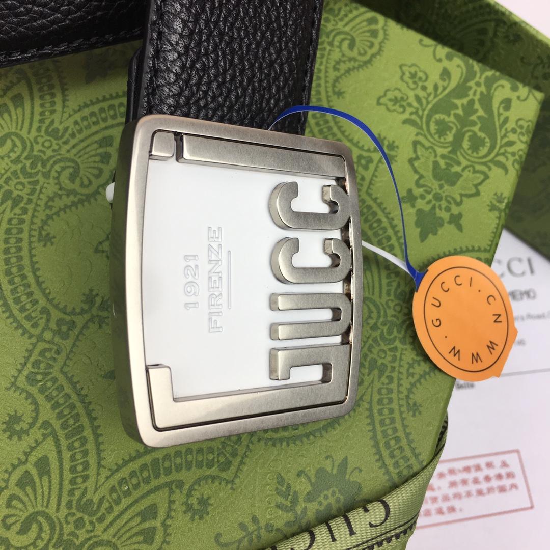 Gucci Leather Belt  35mm - FashionPlug