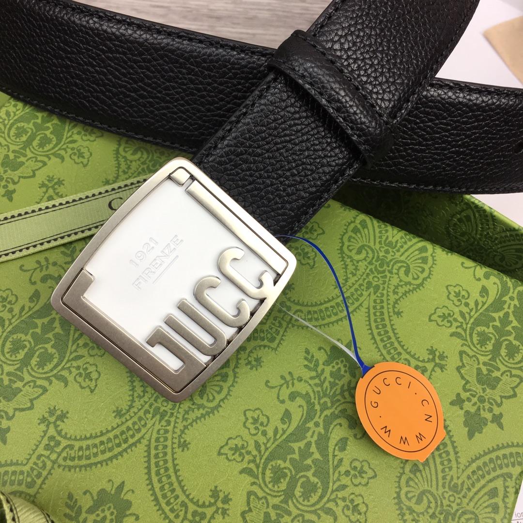 Gucci Leather Belt  35mm - FashionPlug
