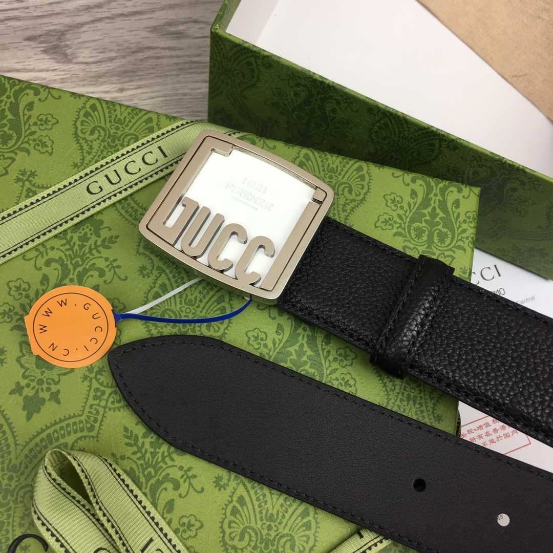 Gucci Leather Belt  35mm - FashionPlug