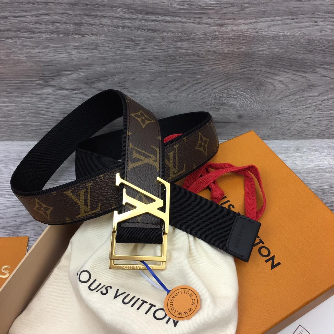 Louis Vuitton Monogram Belt  35mm - FashionPlug