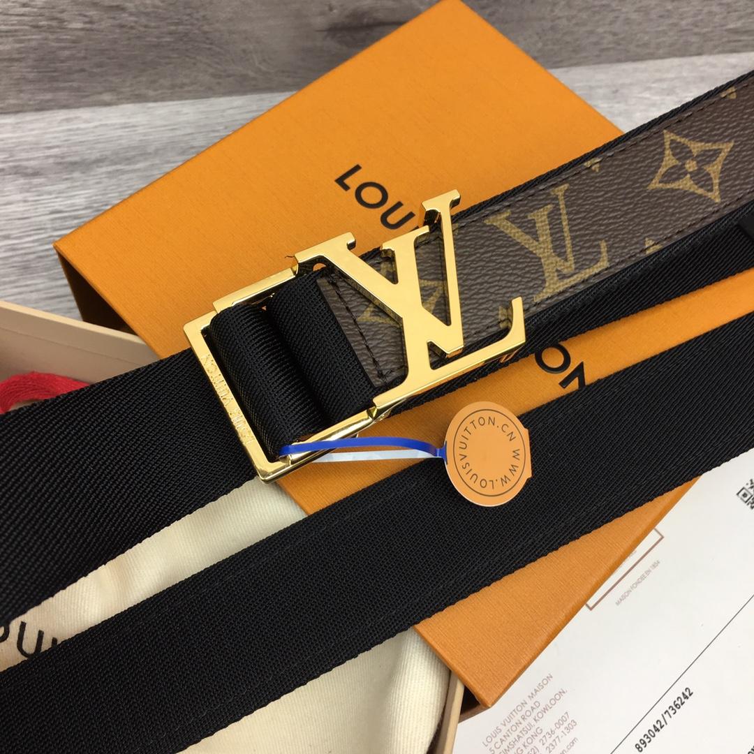Louis Vuitton Monogram Belt  35mm - FashionPlug