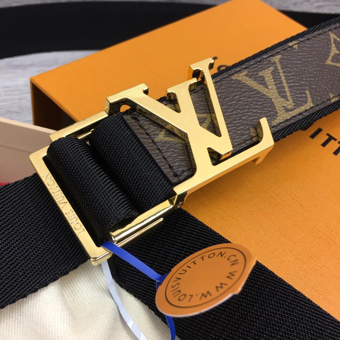 Louis Vuitton Monogram Belt  35mm - FashionPlug