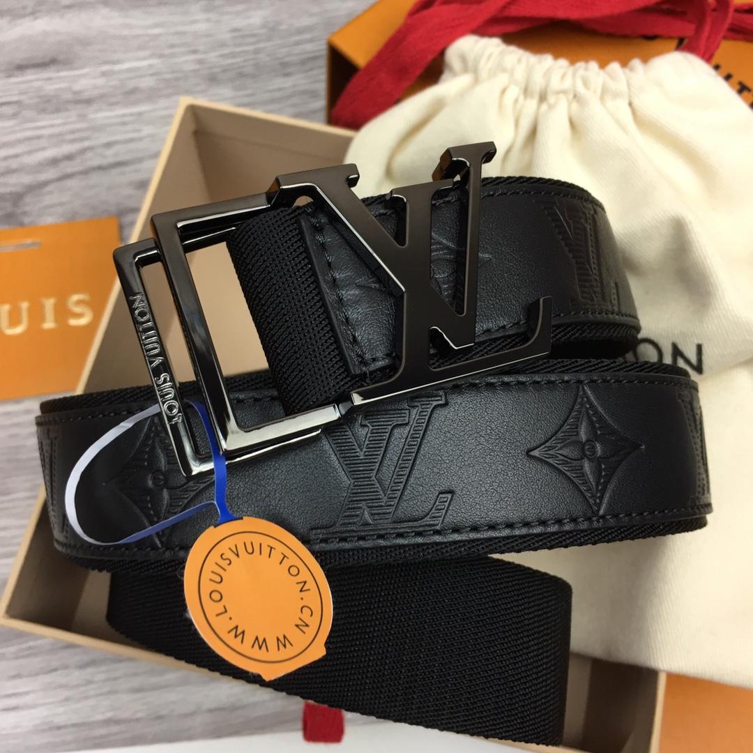 Louis Vuitton Monogram Belt  35mm - FashionPlug
