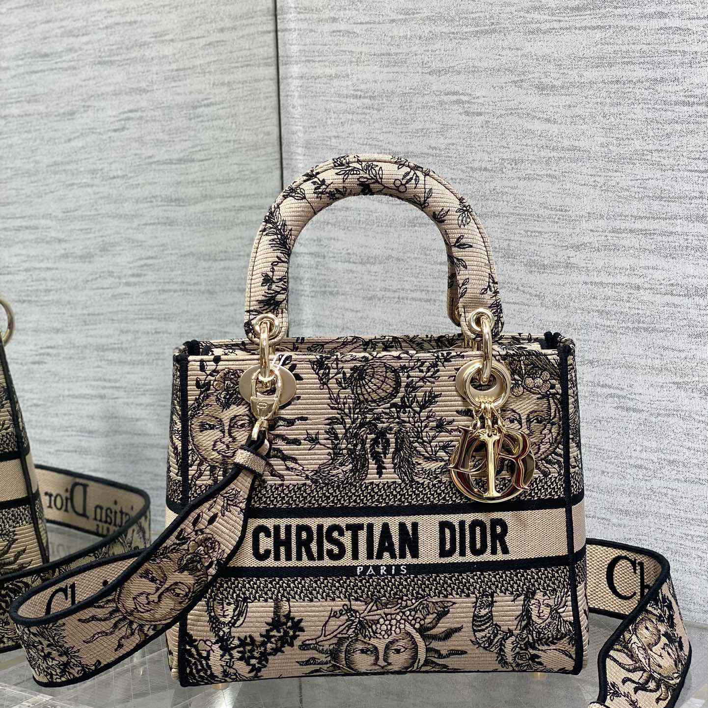 Dior Medium Lady D-Lite Bag - FashionPlug