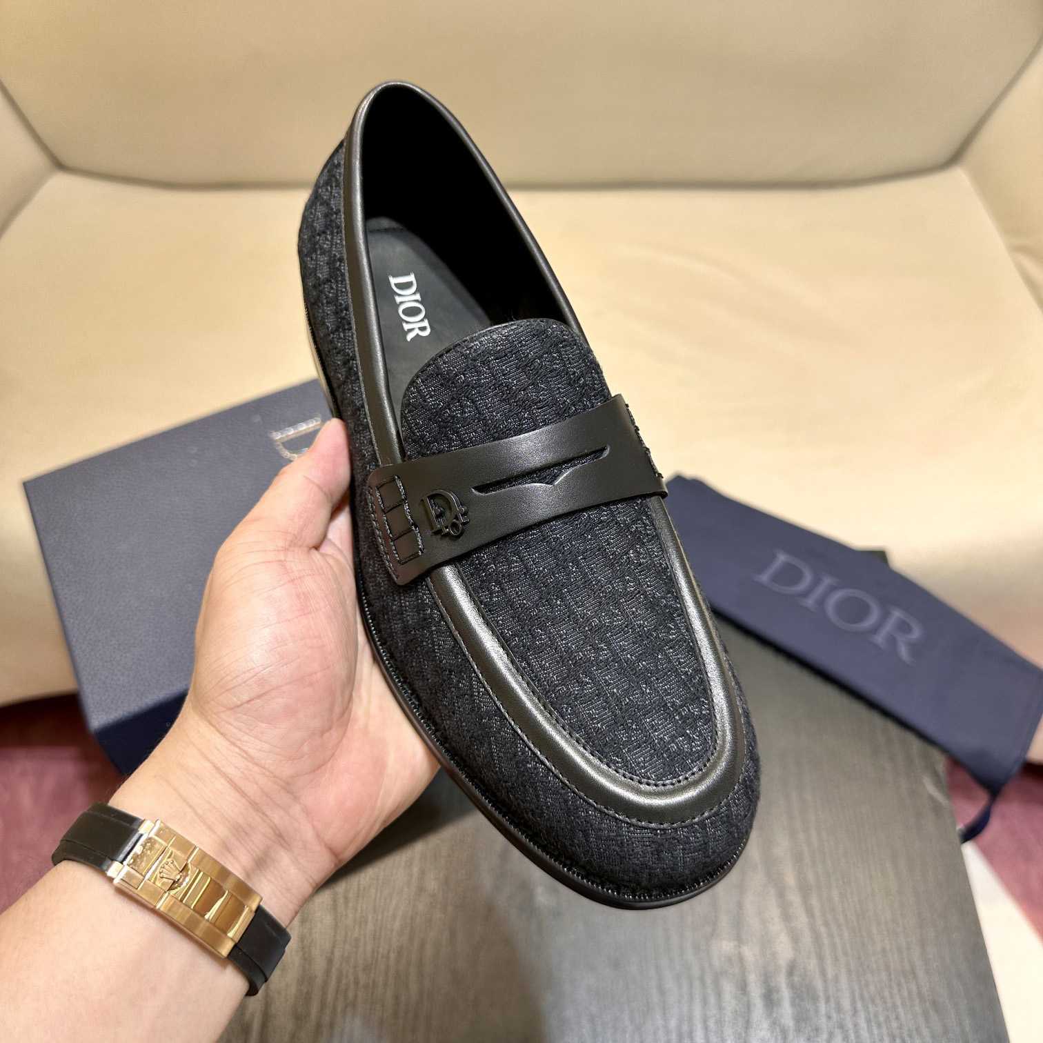 Dior Oblique Loafer - FashionPlug
