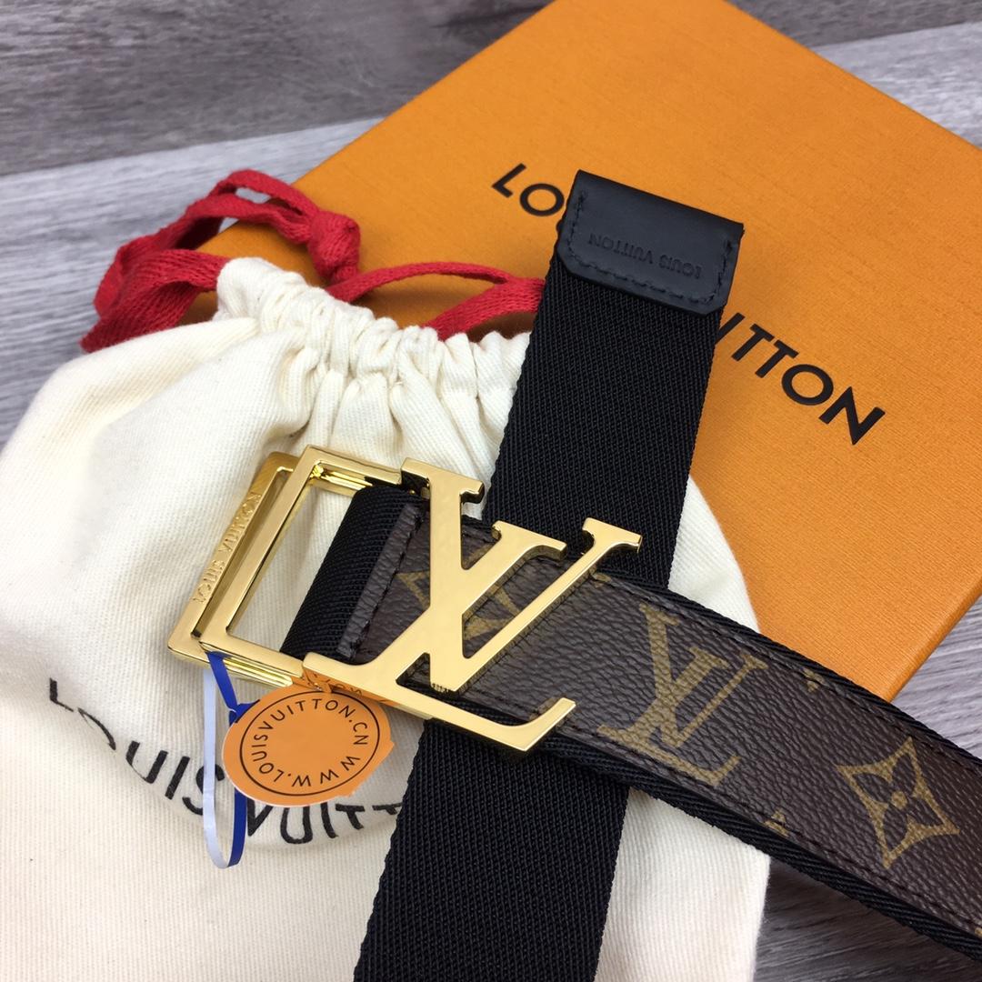 Louis Vuitton Monogram Belt  35mm - FashionPlug