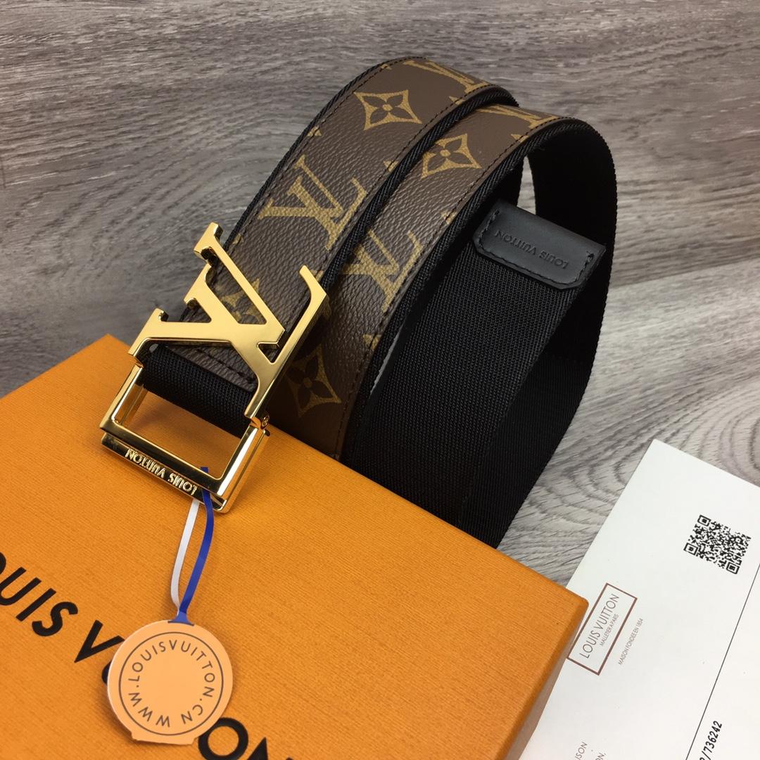 Louis Vuitton Monogram Belt  35mm - FashionPlug