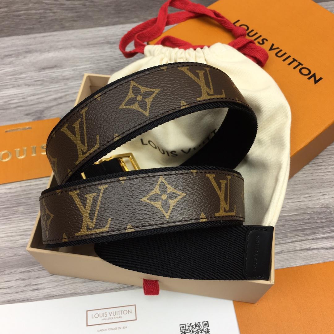 Louis Vuitton Monogram Belt  35mm - FashionPlug