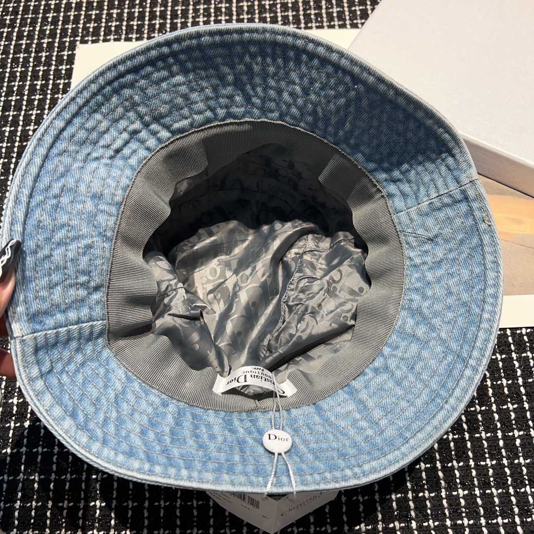 Dior Denim Bucket Hat - FashionPlug
