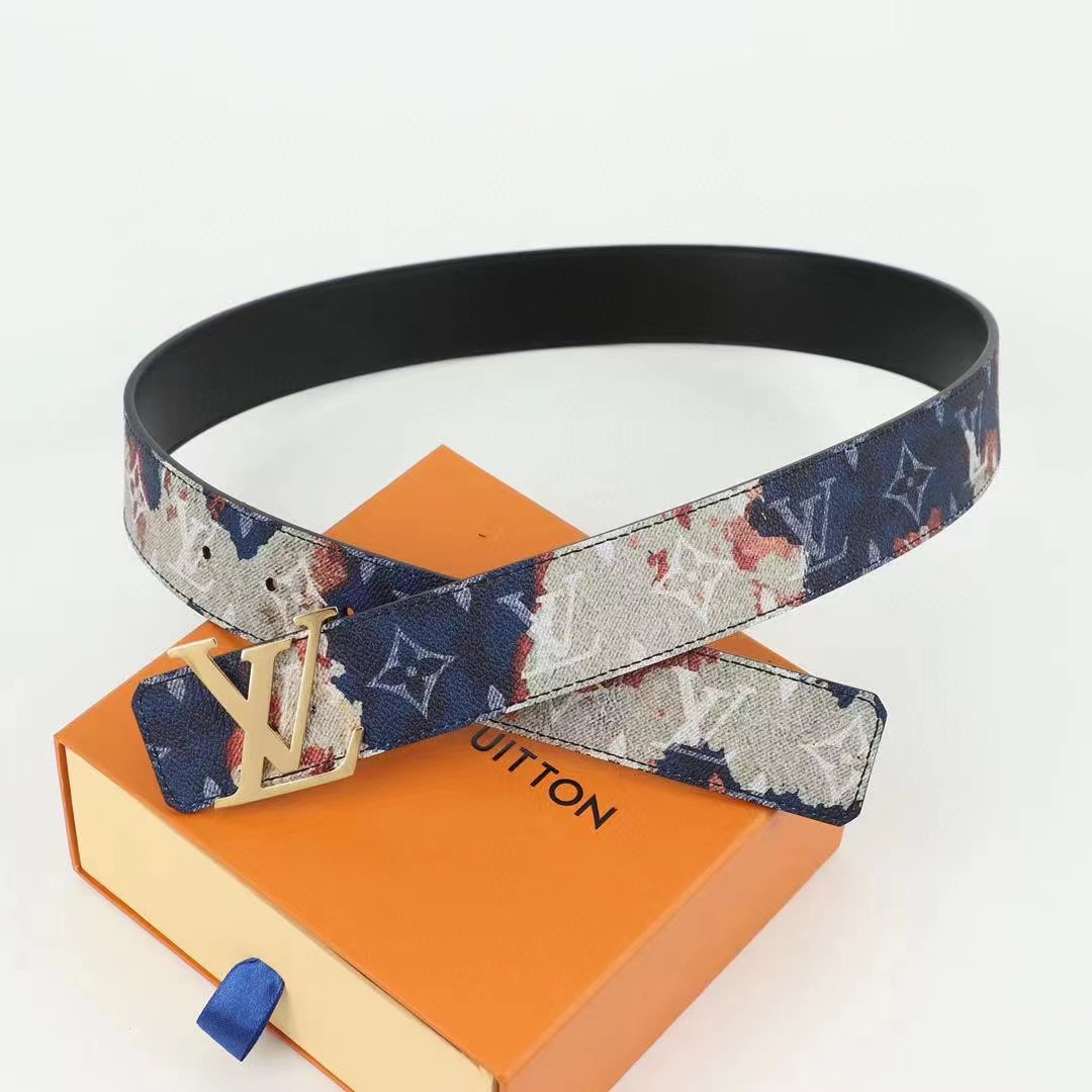 Louis Vuitton LV Initiales 40MM Reversible Belt     M8402S - FashionPlug