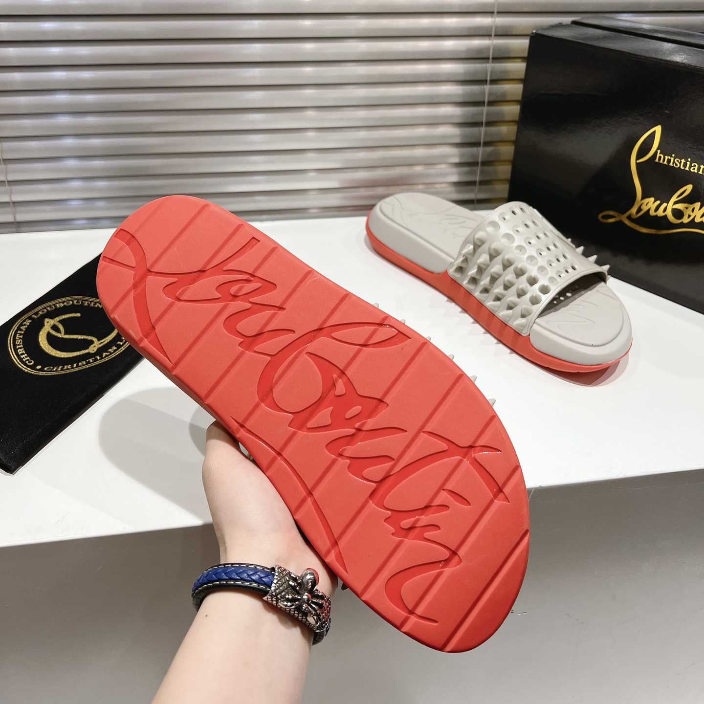 Christian Louboutin Take It Easy Summer Mule - FashionPlug