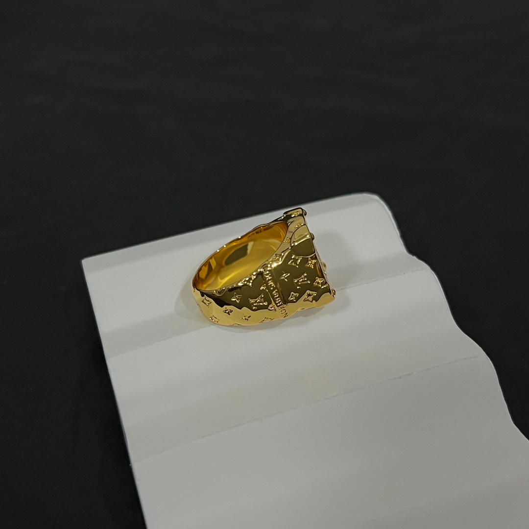 Louis Vuitton LV Rope Ring    M1543L - FashionPlug
