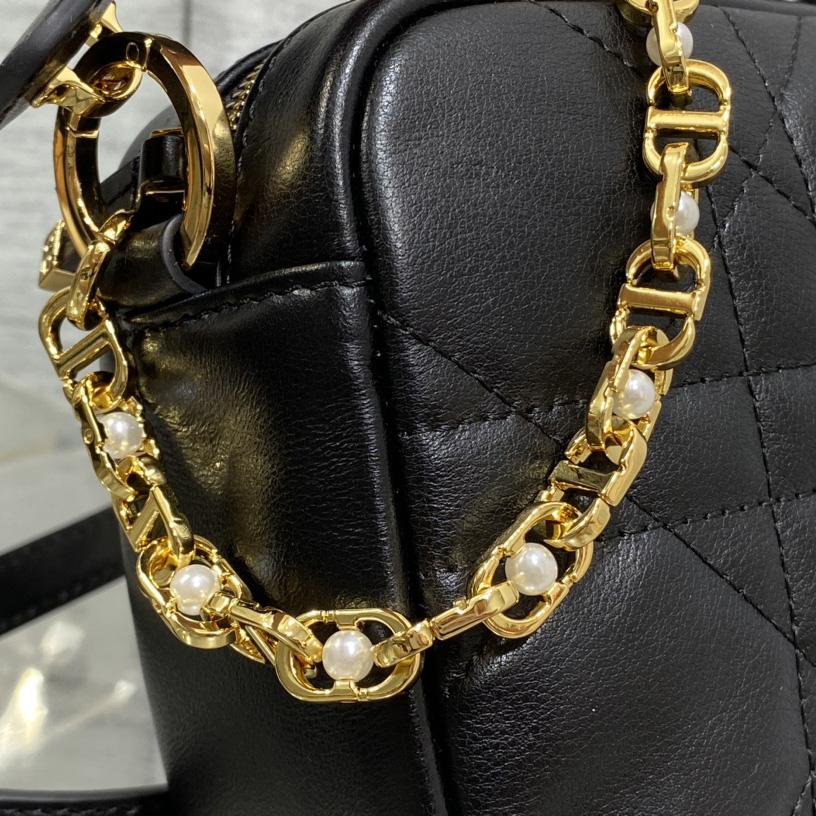 Dior Small Dior Caro Top Handle Camera Bag - FashionPlug