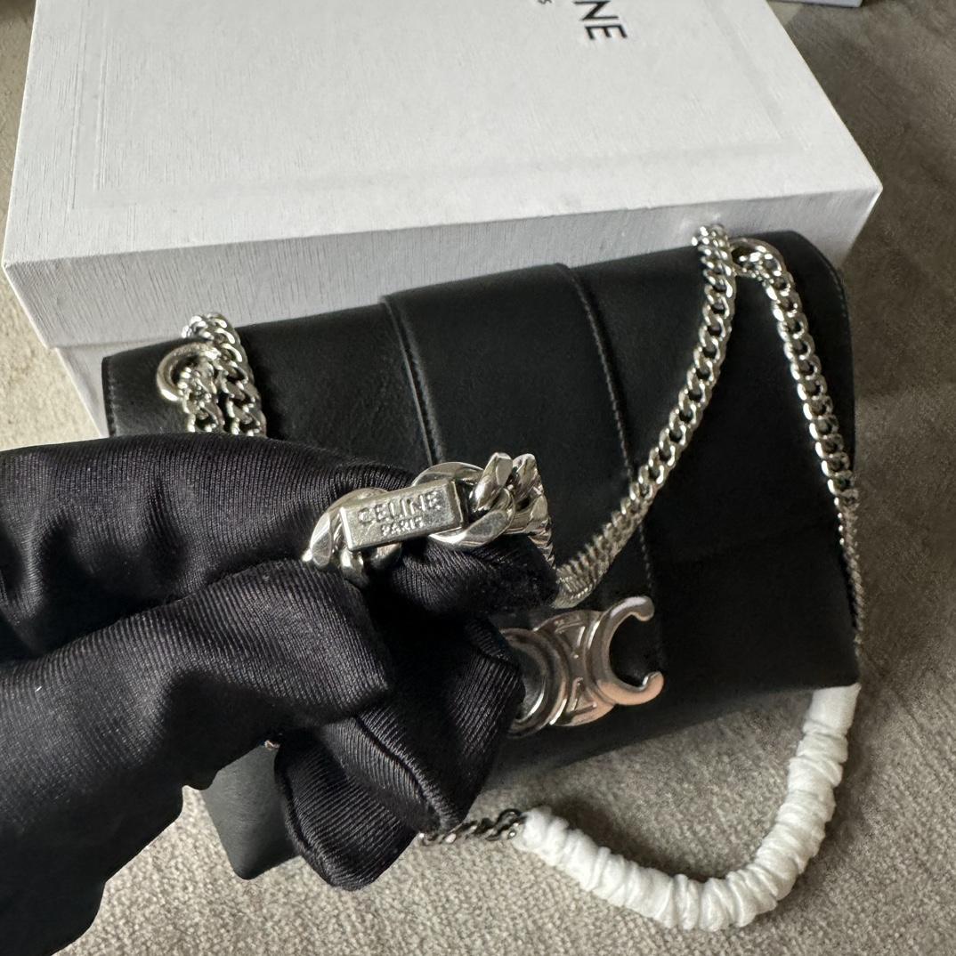Celine Medium Celine Victoire Bag In Supple Calfskin  - FashionPlug
