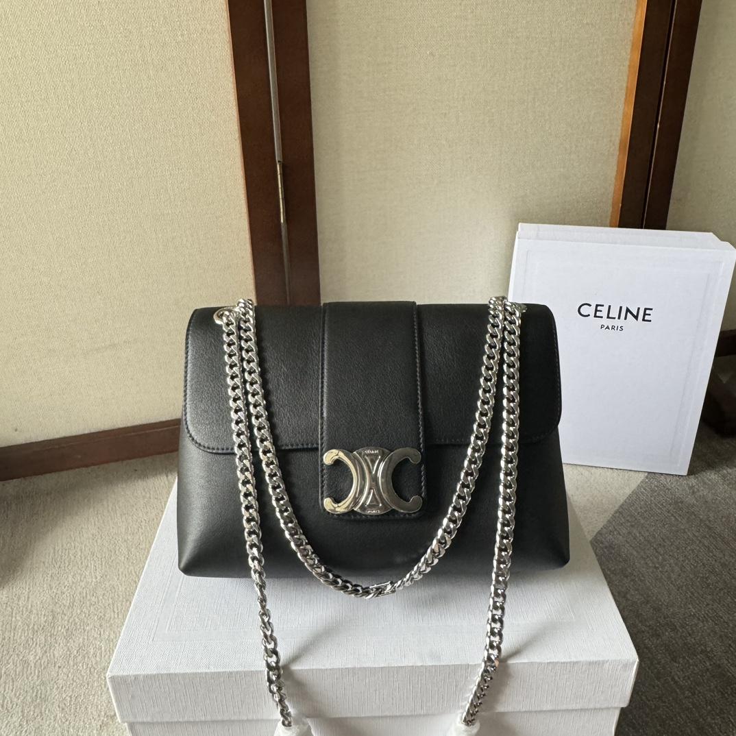 Celine Medium Celine Victoire Bag In Supple Calfskin  - FashionPlug