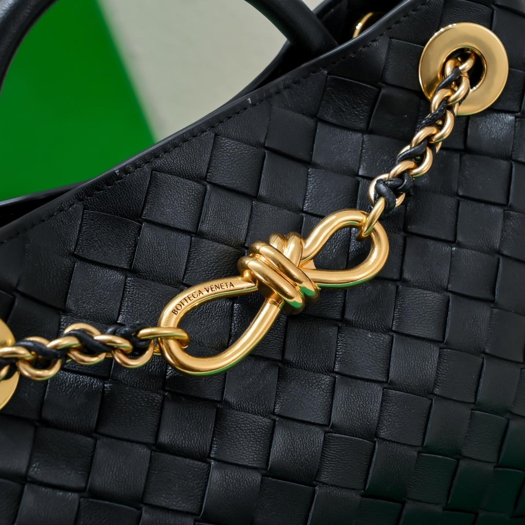 Bottega Veneta Small Andiamo With Chain - FashionPlug
