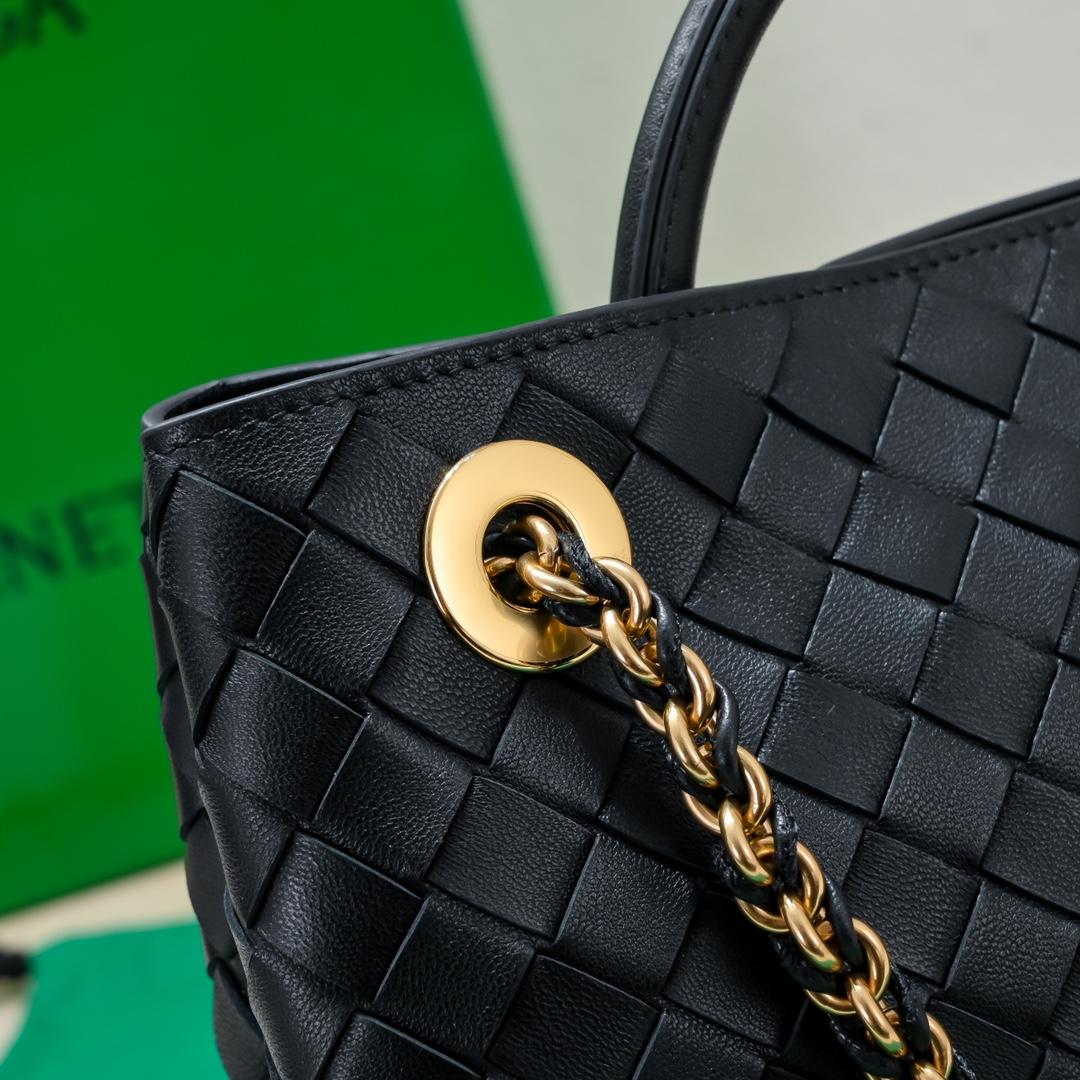 Bottega Veneta Small Andiamo With Chain - FashionPlug