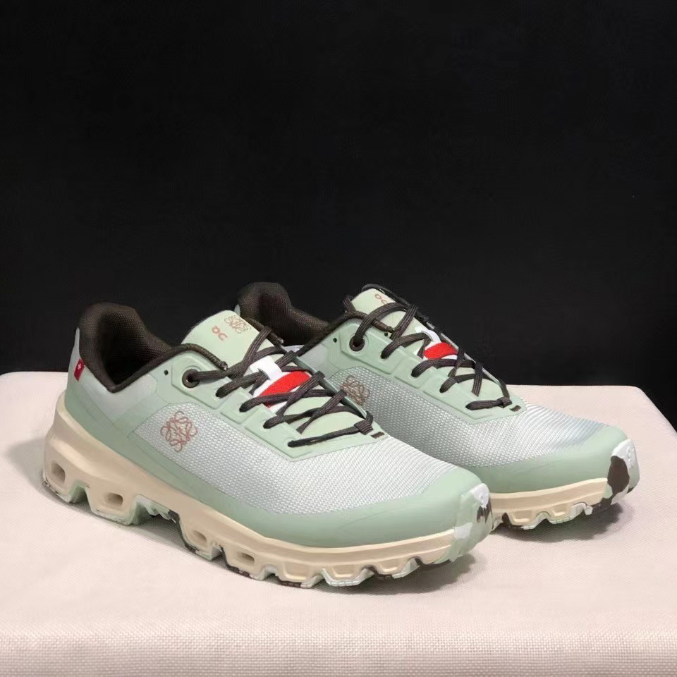 Loewe x On ‘Cloudventure’ Low Top Lace Up Sneakers - FashionPlug