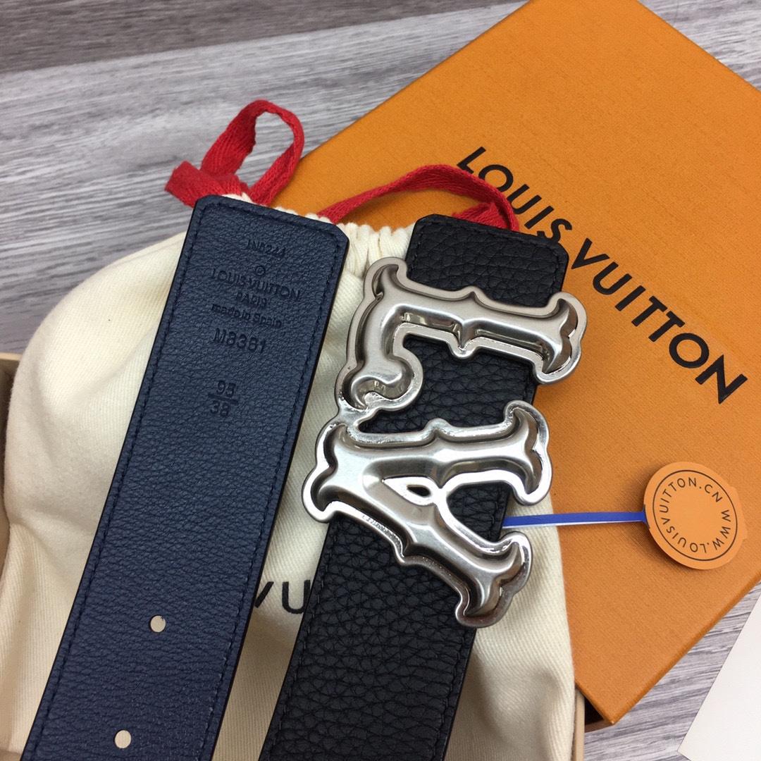 Louis Vuitton LV Ranch 40mm Reversible Belt    - FashionPlug