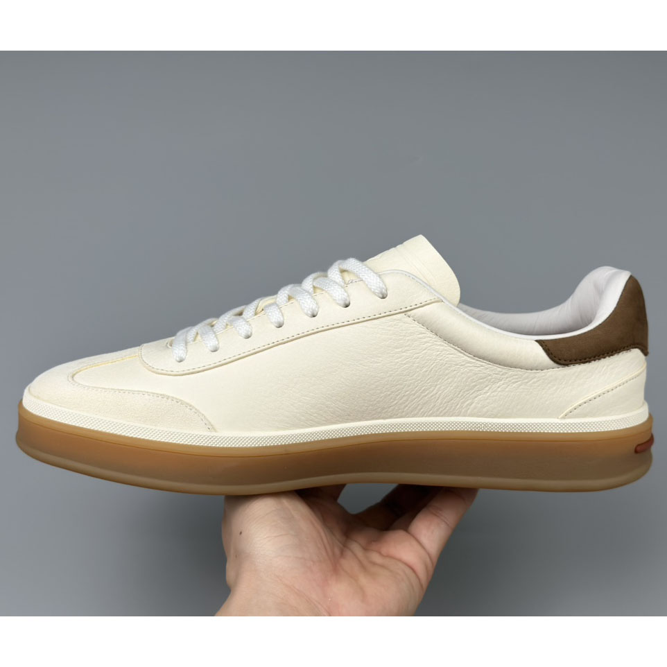 Loro Piana Low-top Lace-up Sneakers - FashionPlug