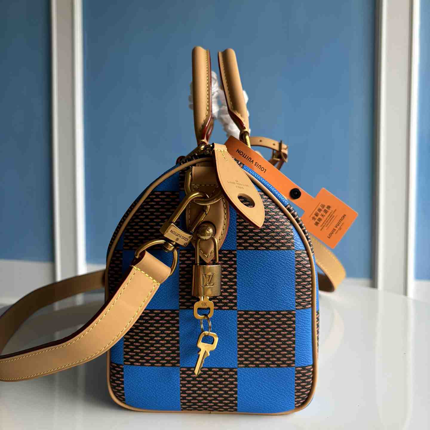 Louis Vuitton Speedy 25 Bandoulière Damier Pop   N40585 - FashionPlug
