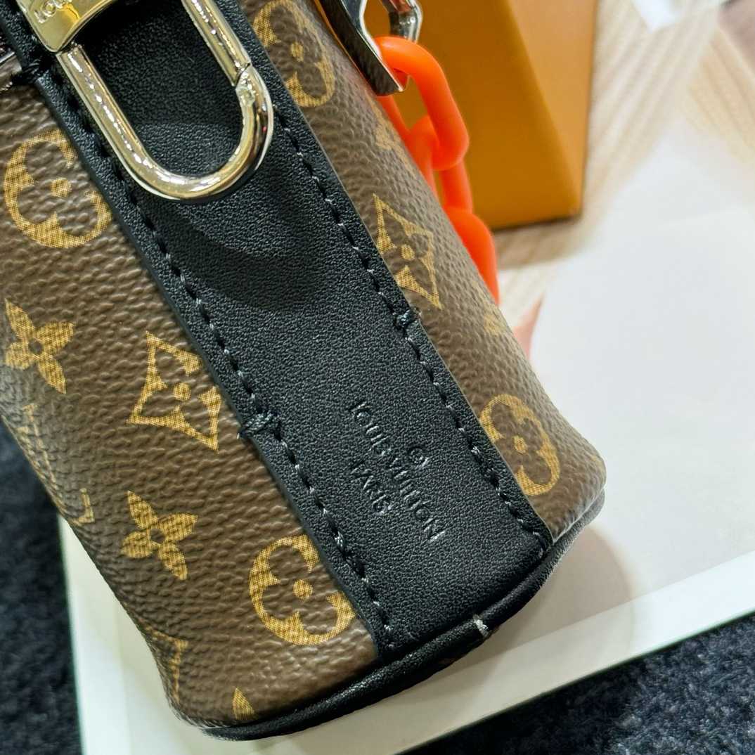 Louis Vuitton Monogram Barrel Pouch Bag Charm - FashionPlug