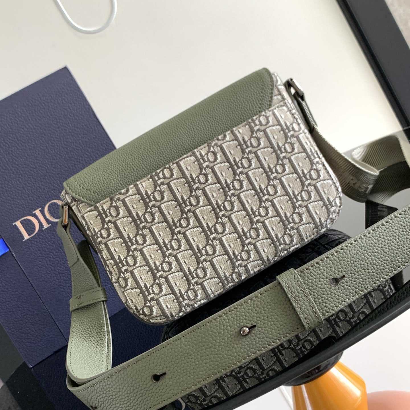 Dior Small Saddle Messenger Bag With Flap - FashionPlug