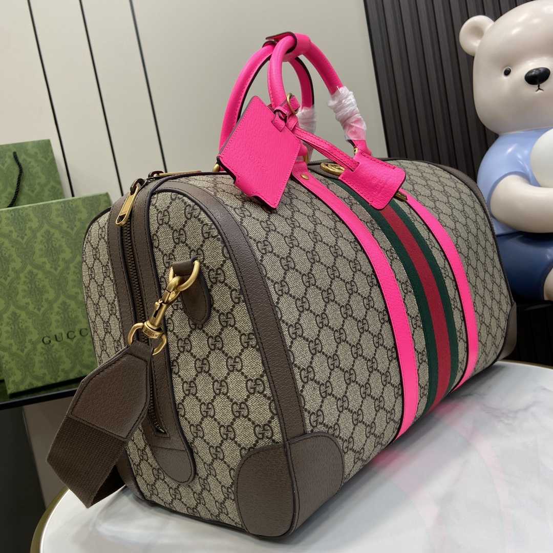 Gucci Savoy Medium Duffle Bag  - FashionPlug