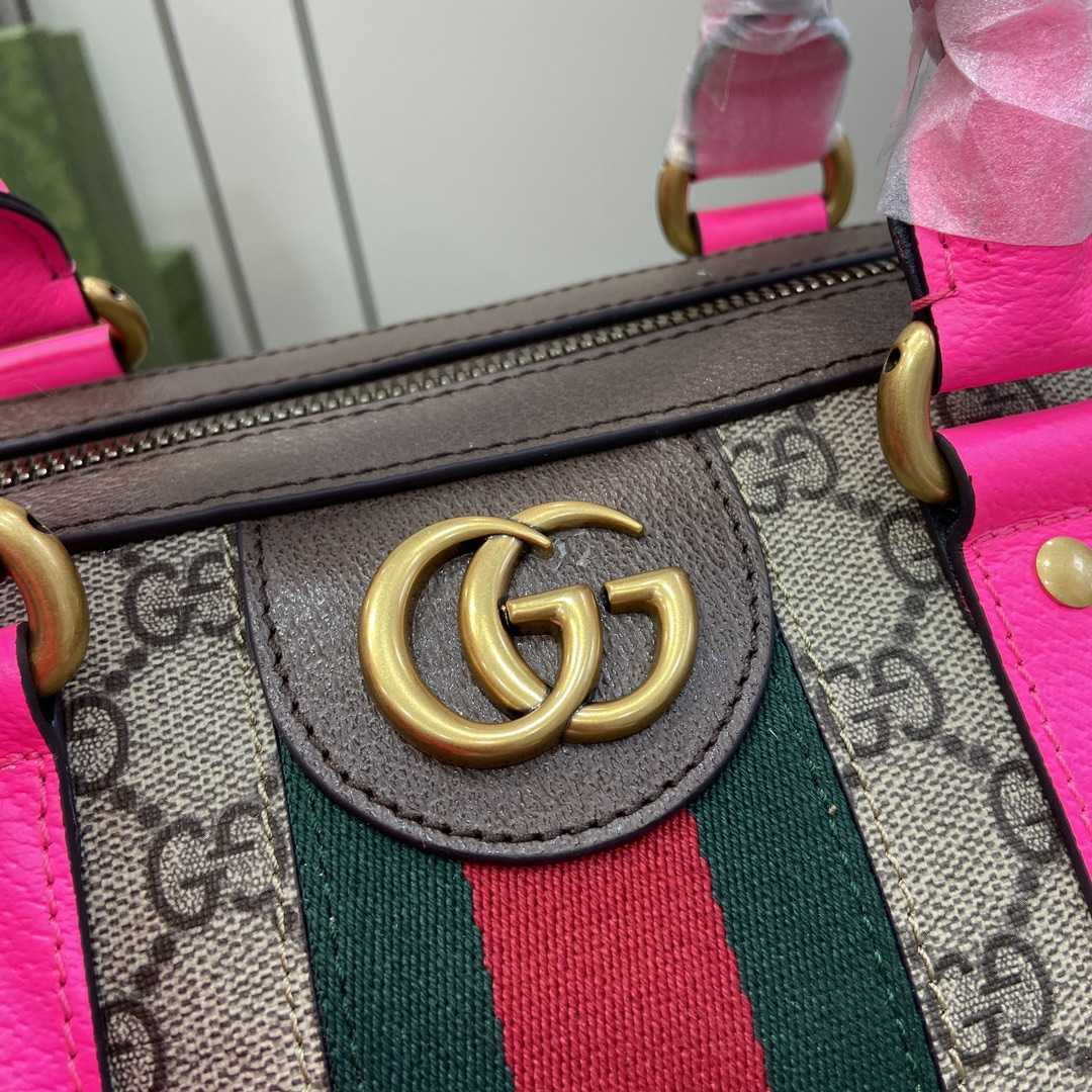 Gucci Savoy Medium Duffle Bag  - FashionPlug