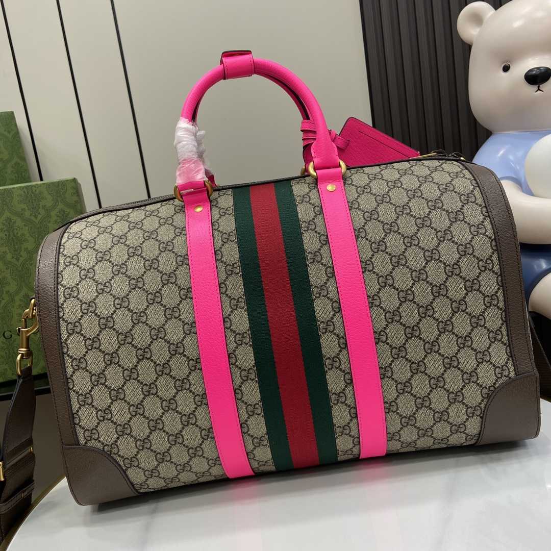 Gucci Savoy Medium Duffle Bag  - FashionPlug