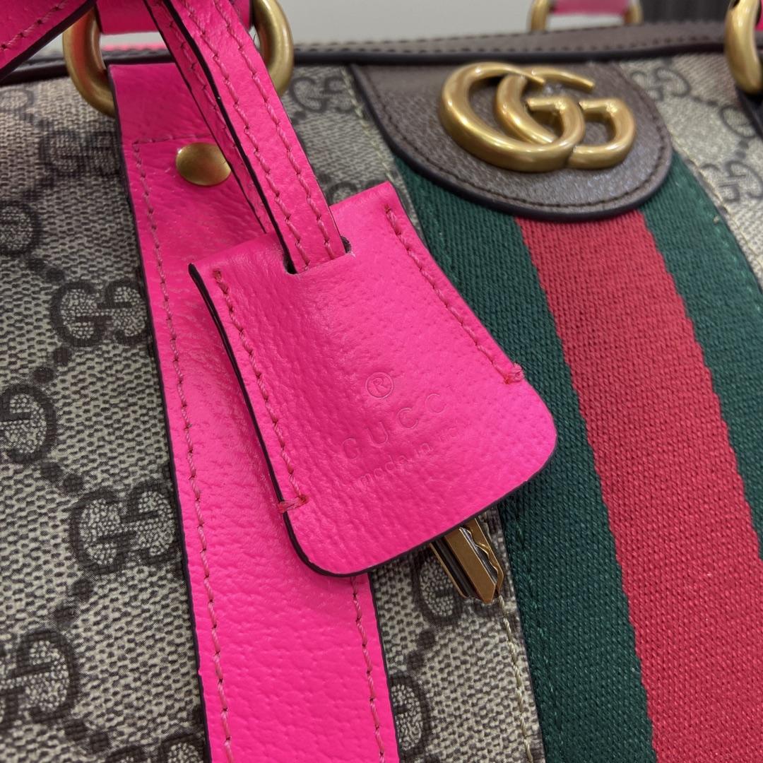 Gucci Savoy Medium Duffle Bag  - FashionPlug