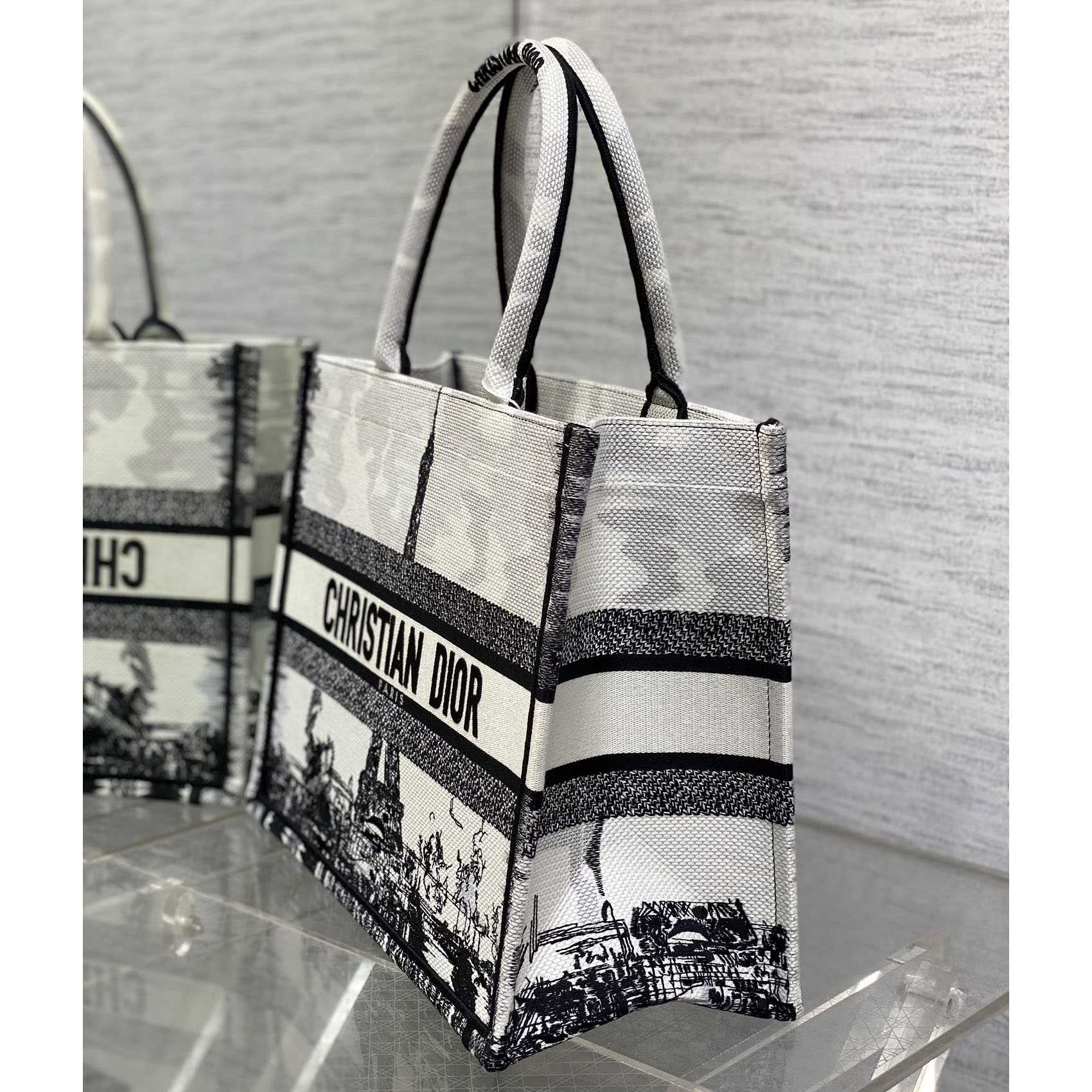 Dior Medium Dior Book Tote - FashionPlug