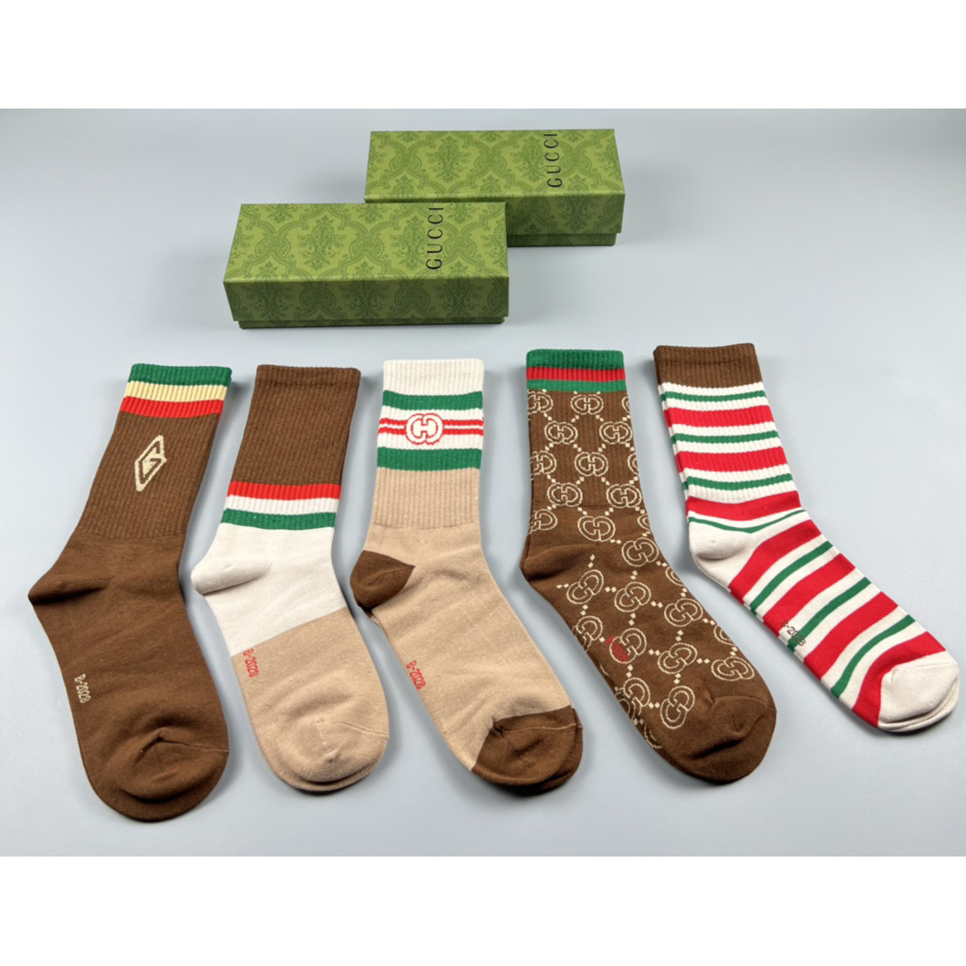Gucci Socks/Box - FashionPlug