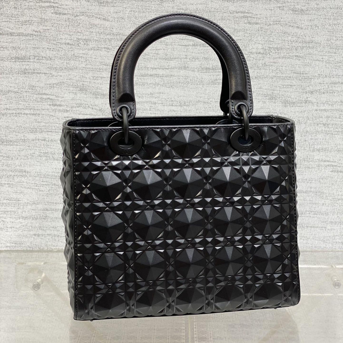 Dior Lady Dior Bag  24cm - FashionPlug